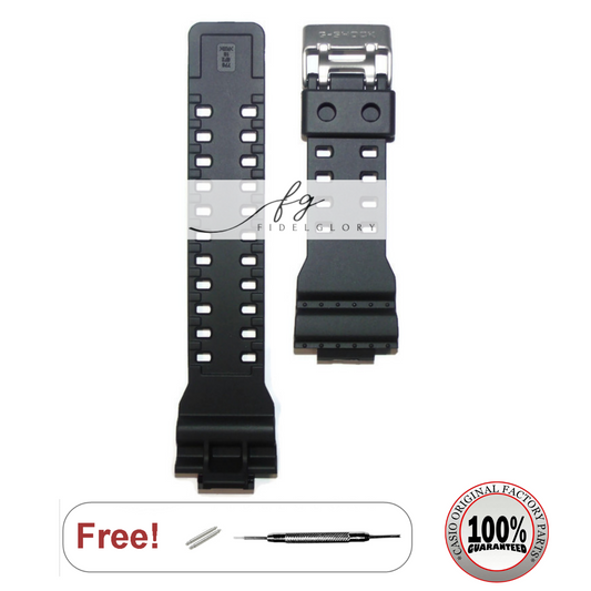 G-Shock Strap for GA-100 / GA-110 / GA-120 / GD-100 / GA-150 / GA-300 / GA-200 / GA-201 / GA-700 / GAC-100 / GAC-110 / G-8900 / GR-8900 and many more