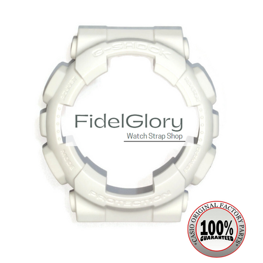 Original G-shock All White Matte BEZEL only For GA-100 / GA-110 / GA-120 / GA-135 / GA-140 / GD-100 / GD-110 /GD -120 / GAX-100 / GLS-100 sold by fidelglory